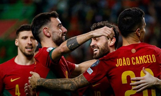 Tuyển Bồ Đào Nha thắng 3 trận liên tiếp, ghi 13 bàn và chưa thủng lưới lần nào tại vòng loại EURO 2024. Ảnh: Goal