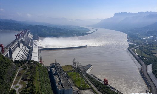Đập Tam Hiệp ở tỉnh Hồ Bắc, miền trung Trung Quốc. Ảnh: Xinhua
