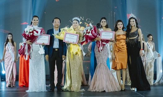 Nguyễn Trang Nguyệt Minh đăng quang "Miss Teen Grand International 2023". Ảnh: Nhân vật cung cấp