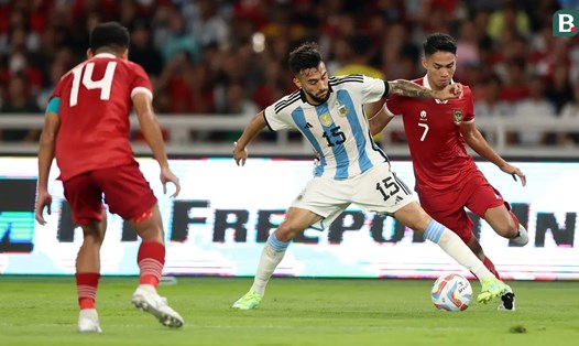 Argentina không gặp nhiều khó khăn khi đối đầu Indonesia. Ảnh: Bola