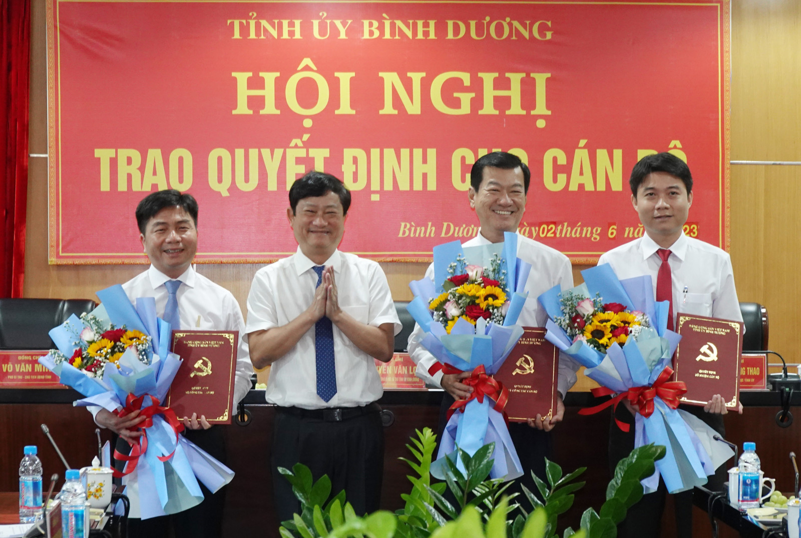 Nhiều nhân sự ở Bình Dương được bổ nhiệm