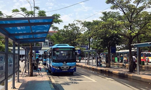 Tổng Công ty vận tải Hà Nội triển khai kế hoạch vận tải hành công cộng phục vụ người dân. Ảnh: Châu An