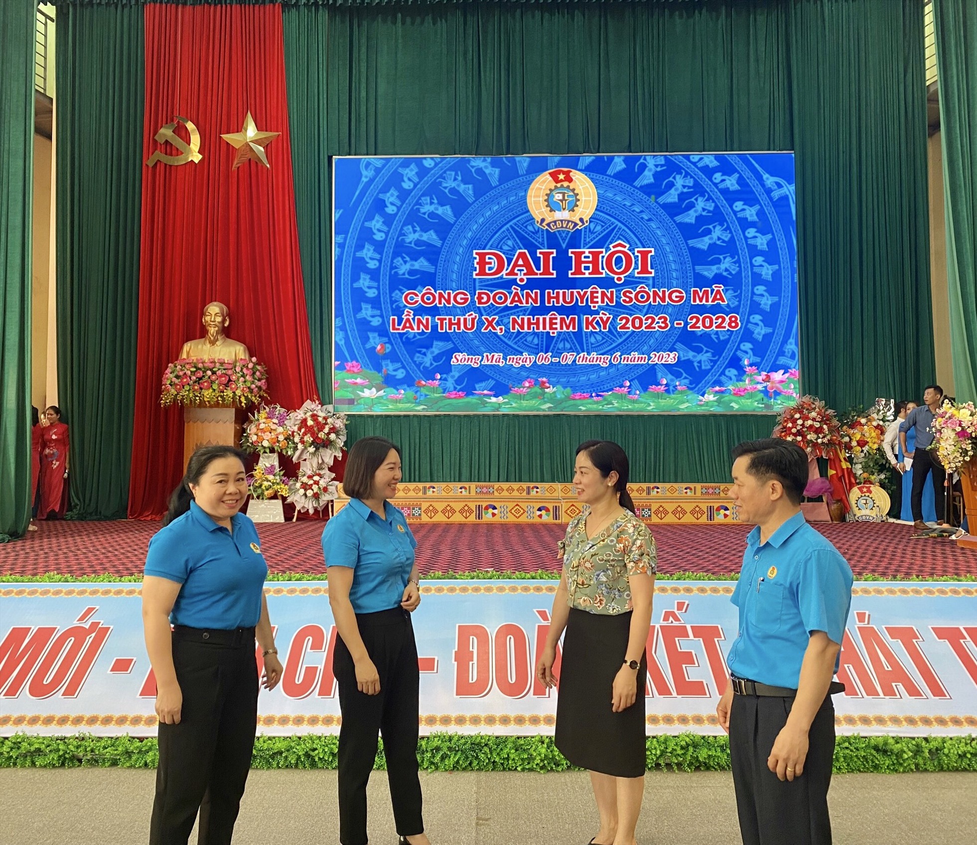 LĐLĐ tỉnh Sơn La sẵn sàng tổ chức Đại hội điểm Công đoàn cấp trên trực tiếp cơ sở lần thứ x nhiệm kỳ 2023 - 2028. Ảnh: Minh Nguyễn