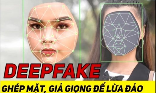 Điểm nhận biết các cuộc gọi công nghệ Deepfake là khuôn mặt thường không tự nhiên, giọng không chuẩn. Ảnh: CATH
