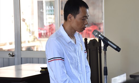 Lê Văn Tệt  lãnh 12 năm tù về tội “Giết người”. Ảnh: Nhật Hồ