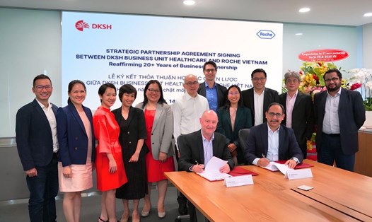 DKSH và Roche tiếp tục mở rộng quan hệ hợp tác chiến lược tại Việt Nam. Ảnh: DN cung cấp