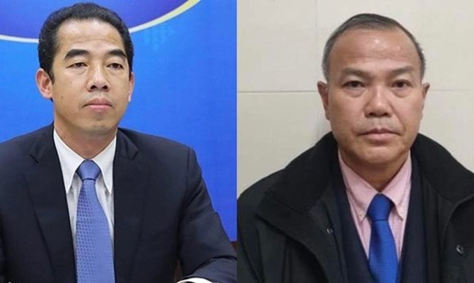Hai cựu Thứ trưởng Bộ Ngoại giao Tô Anh Dũng và Vũ Hồng Nam nhận hối lộ trong vụ chuyến bay giải cứu. Ảnh: Cơ quan công an