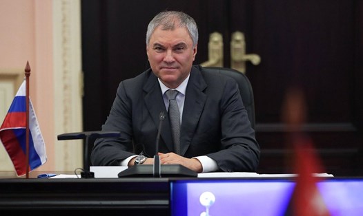 Chủ tịch Duma Quốc gia Liên bang Nga Vyacheslav Victorovich Volodin. Ảnh: Duma