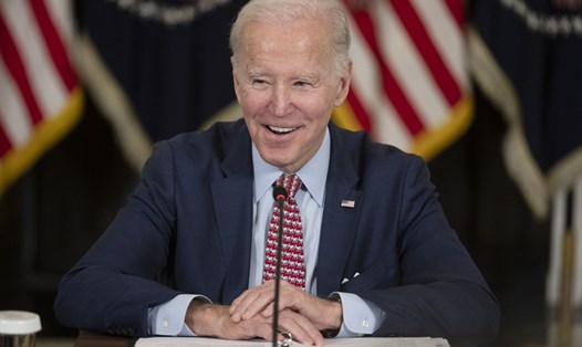 Tổng thống Mỹ Joe Biden tin rằng những rủi ro của trí tuệ nhân tạo đối với an ninh quốc gia và nền kinh tế là những vấn đề cần phải giải quyết. Ảnh: AFP