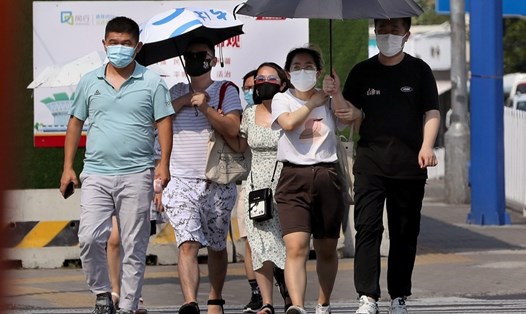 Trung Quốc đang trải qua một đợt nắng nóng kỷ lục. Ảnh minh hoạ. Ảnh: Xinhua