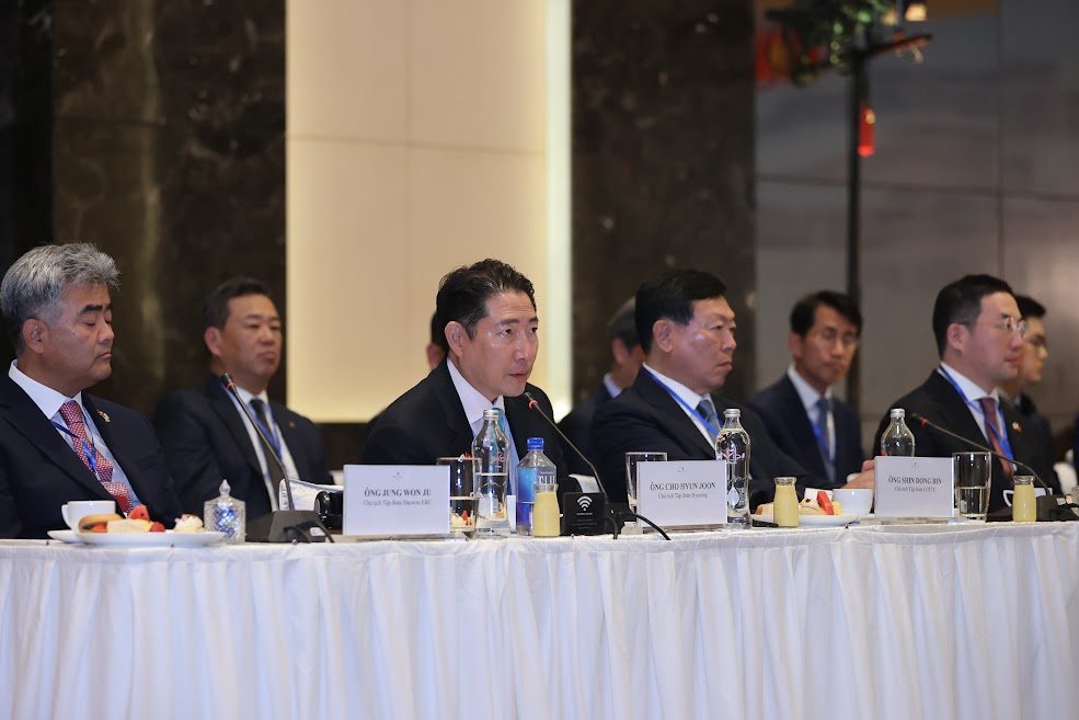 Đại diện một số doanh nghiệp Hàn Quốc tại diễn đàn kinh tế Việt Nam - Hàn Quốc 2023