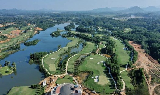 Dự án sân golf Ngôi Sao Yên Bái. Ảnh: sangolfvietnam