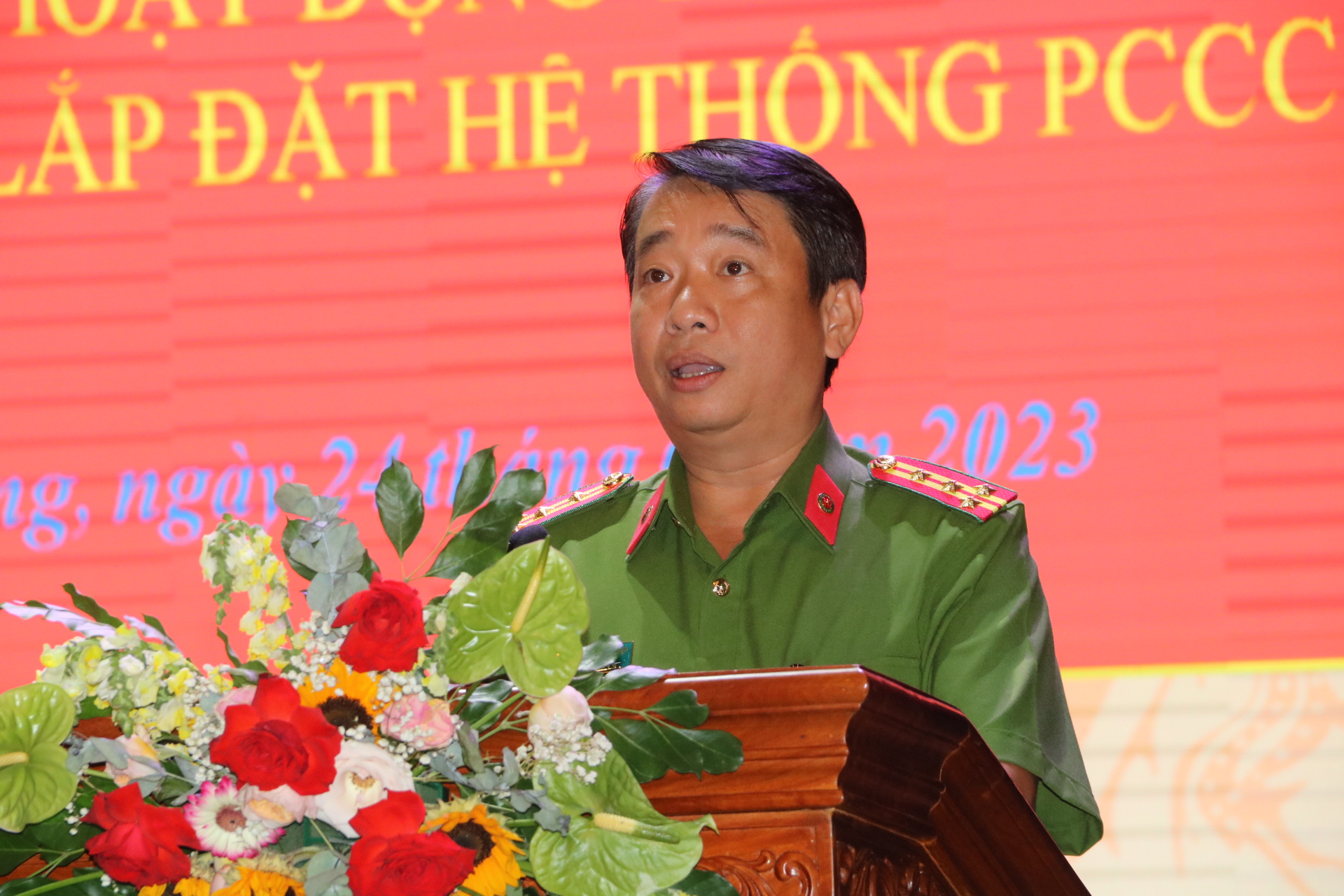 Đại tá Nguyễn Thanh Điệp, Phó giám đốc Công an tỉnh Bình Dương 