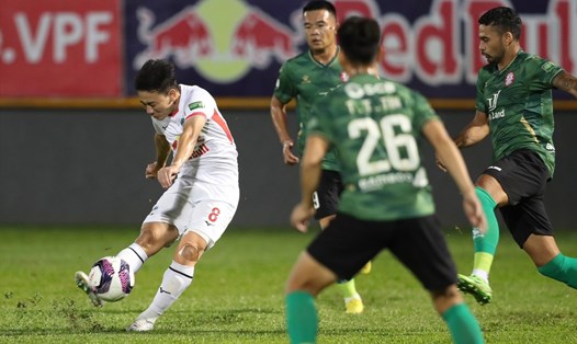Hoàng Anh Gia Lai và TPHCM đều có những mục tiêu riêng trong trận so tài ở vòng 12 V.League 2023. Ảnh: VPF