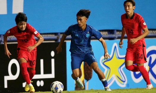 U17 Thái Lan chấm dứt cuộc phiêu lưu tại Giải U17 châu Á 2023 sau trận thua U17 Hàn Quốc. Ảnh: Siam Sports