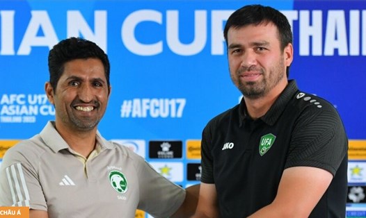 U17 Saudi Arabia vs U17 Uzbekistan tạo nên cặp tứ kết hấp dẫn nhất giải U17 châu Á 2023. Ảnh: AFC