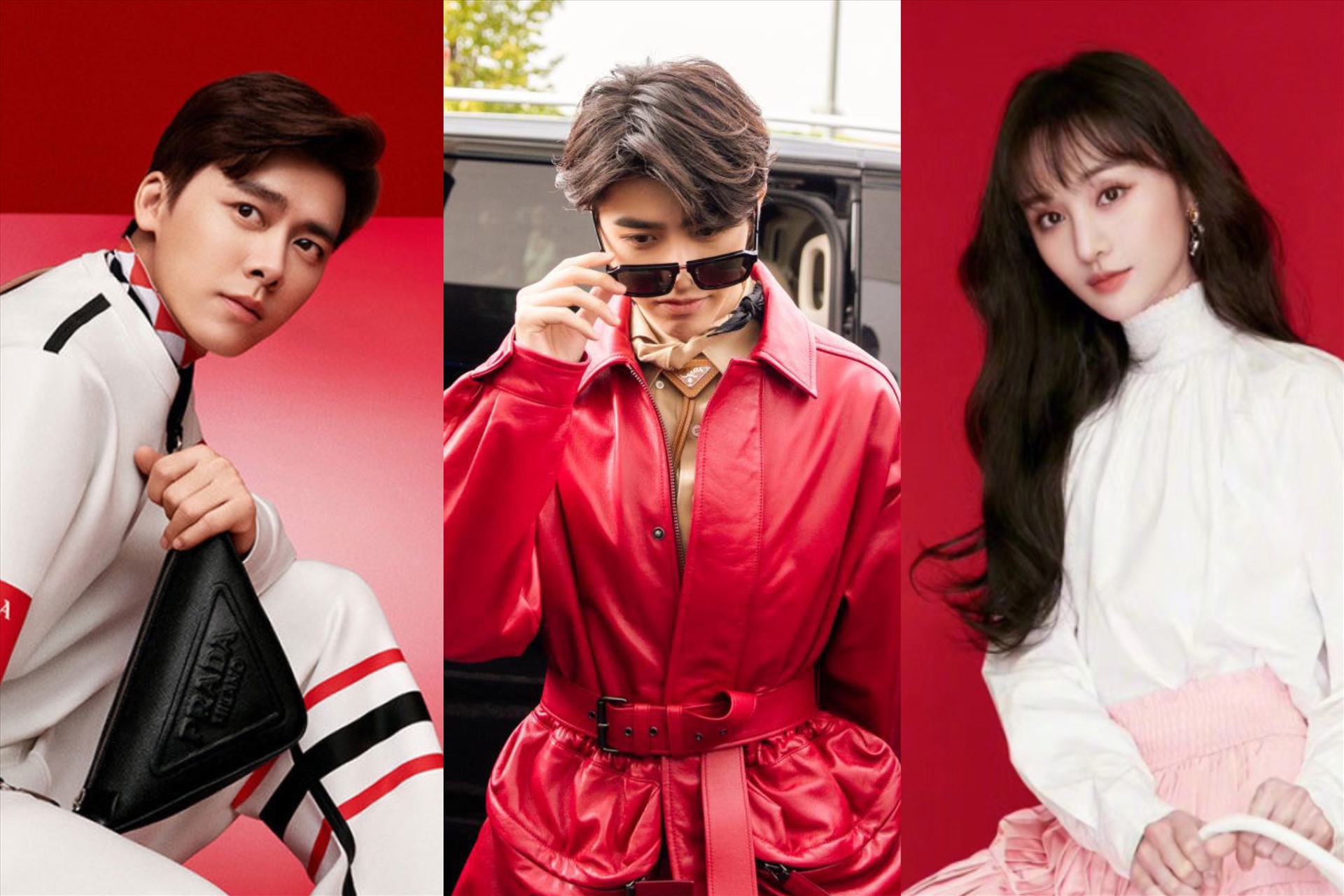 Lý Dịch Phong, Thái Từ Khôn, Trịnh Sảng. Ảnh: Xinhua