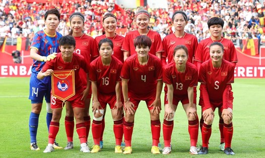 Tuyển nữ Việt Nam sẽ có lần đầu tham dự World Cup. Ảnh: VFF