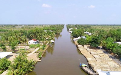 Kiên Giang có điều kiện tự nhiên thuận lợi, nhiều tiềm năng để phát triển du lịch cộng đồng. Ảnh: Nguyên Anh