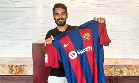 Gundogan sẽ bắt đầu hành trình mới tại Barcelona.  Ảnh: FCB