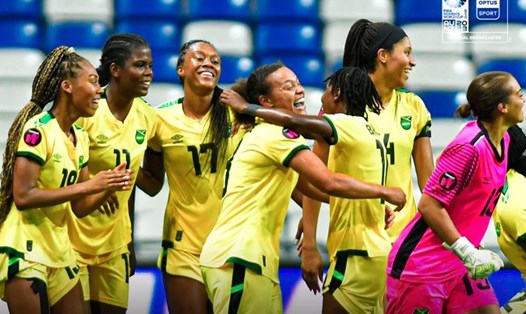 Tuyển nữ Jamaica gặp nhiều khó khăn trước thềm World Cup 2023. Ảnh: Twitter Sport Optus