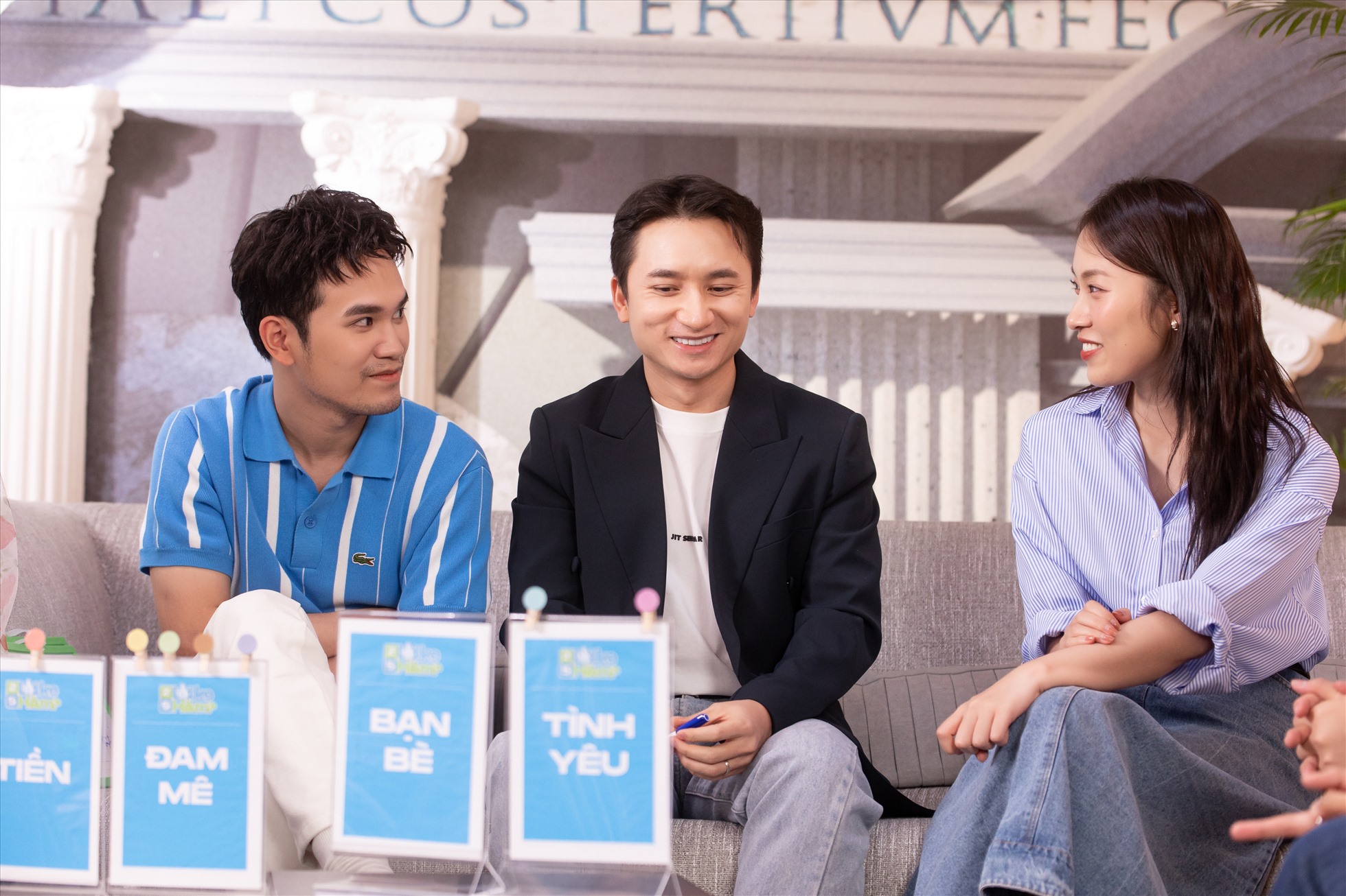 Phan Mạnh Quỳnh - Khánh Vy chia sẻ về những lựa chọn ở tuổi 25. Ảnh: NSCC.