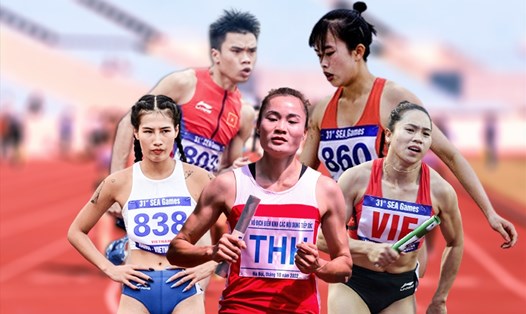 Danh tính của 5 vận động viên điền kinh Việt Nam dương tính với doping tại SEA Games 31 đã công bố. Đồ hoạ: Chi Trần