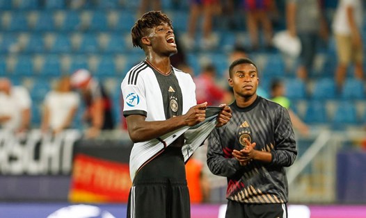 U21 Đức chỉ kiếm được 1 điểm sau 2 trận đấu tại vòng bảng U21 EURO 2023 và đang có nguy cơ bị loại. Ảnh: BreakingLatest