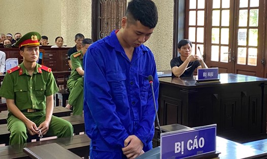 Bị cáo Phan Trung Hòa tại tòa. Ảnh: Hà Vi