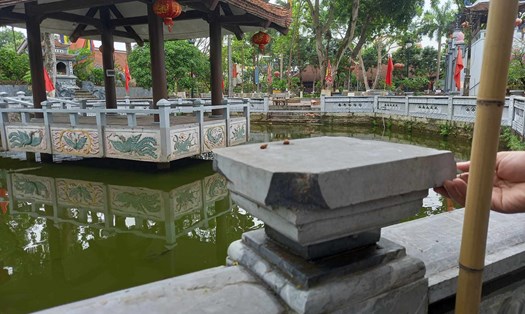 Di tích Quốc gia chùa Bà Tấm. Ảnh Xuyên Đông