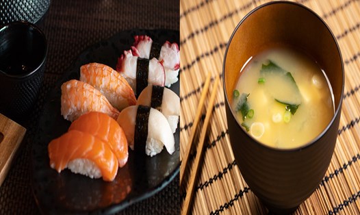 Ăn uống đúng cách đã trở thành một cách kéo dài tuổi thọ của người Nhật. Đồ hoạ: Hạ Mây