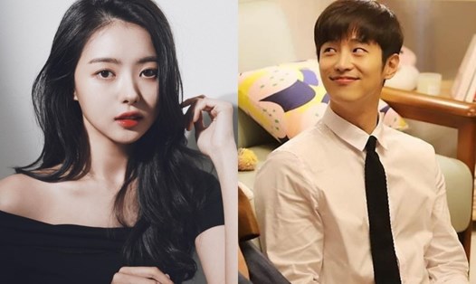 Hai ngôi sao phủ nhận hẹn hò. Ảnh: Instagram Lim Nayoung, Choi Woong