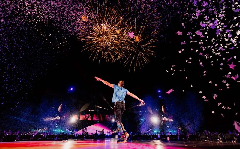 Coldplay dự kiến biểu diễn 6 đêm vào cuối tháng 1.2024. Ảnh: CNA