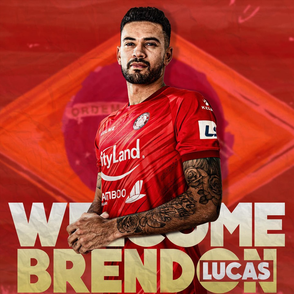 Brendon Lucas từng khoác áo TPHCM mùa giải 2021 trước khi trở lại ở giai đoạn 2 V.League 2023. Ảnh: TPHCM
