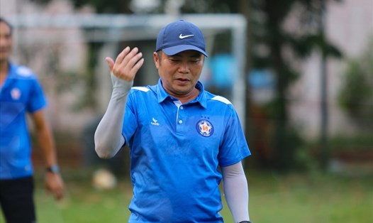 Huấn luyện viên Phạm Minh Đức nhận nhiệm vụ đưa Đà Nẵng trụ hạng. Ảnh: CLB Đà Nẵng