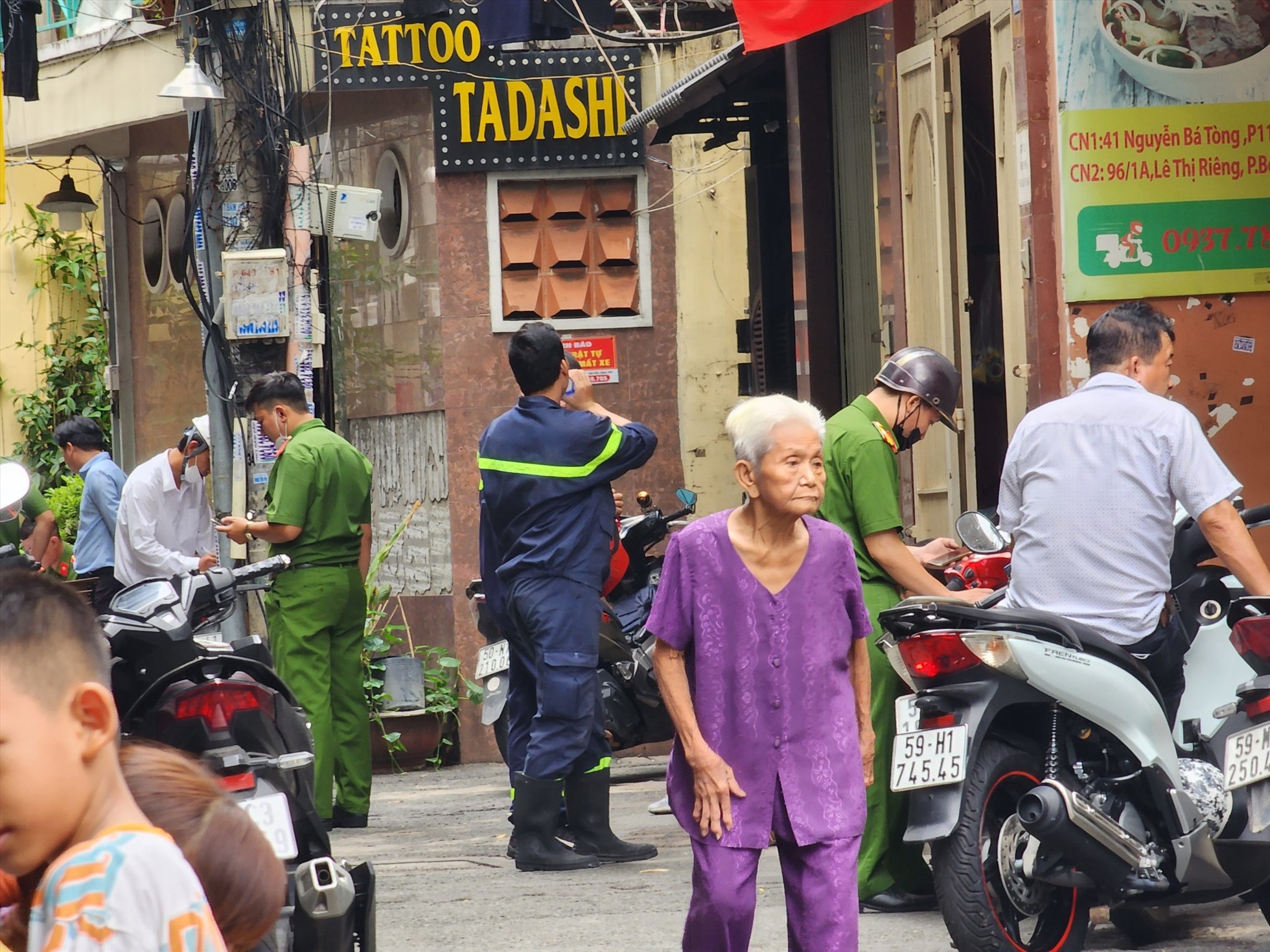 Địa điểm xảy ra sự việc. Ảnh: Hoàng Thuận