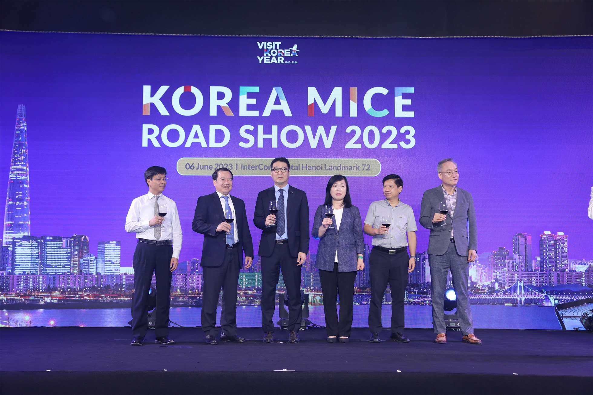 Korea MICE Roadshow năm 2023 được KTO Việt Nam tổ chức tại Hà Nội và TPHCM. Ảnh: BTC