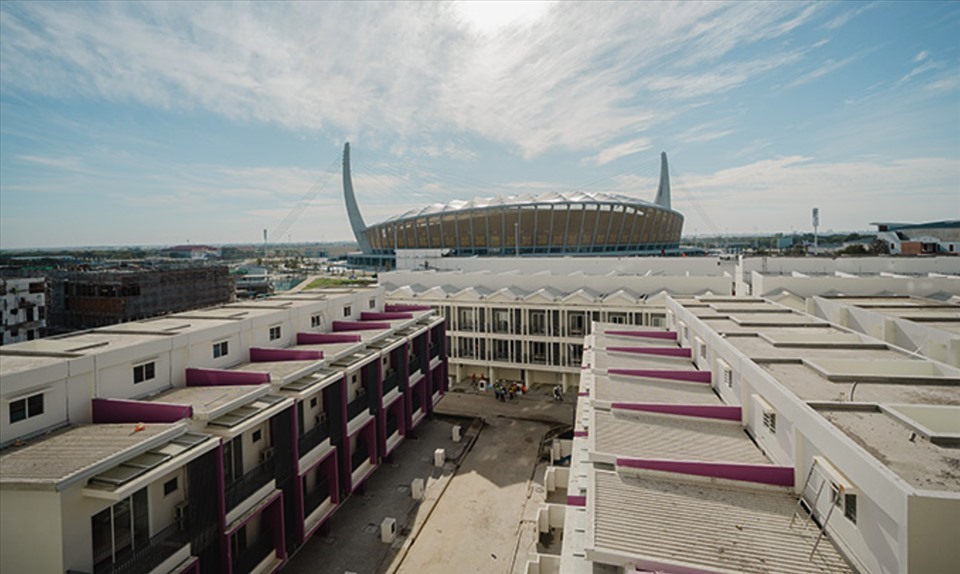 Campuchia sẽ bán làng thể thao để đầu tư cho những dự án khác. Ảnh: Khmer Times