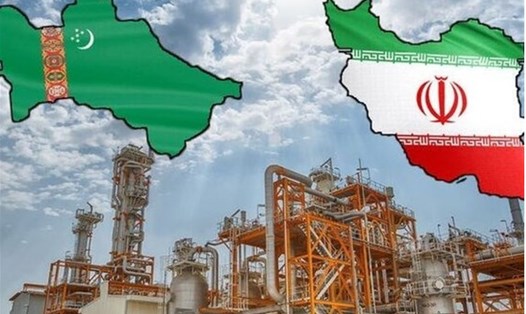 Iran đang tìm cách thành lập một trung tâm khí đốt với sự hợp tác của Turkmenistan. Ảnh: Tasnim