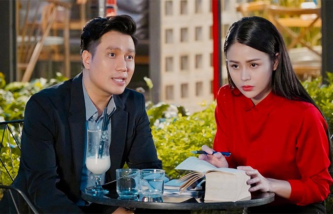 Cặp đôi Việt Anh - Thu Trang trong Hướng dương ngược nắng ghi điểm trong mắt công chúng. Ảnh: Nhà sản xuất