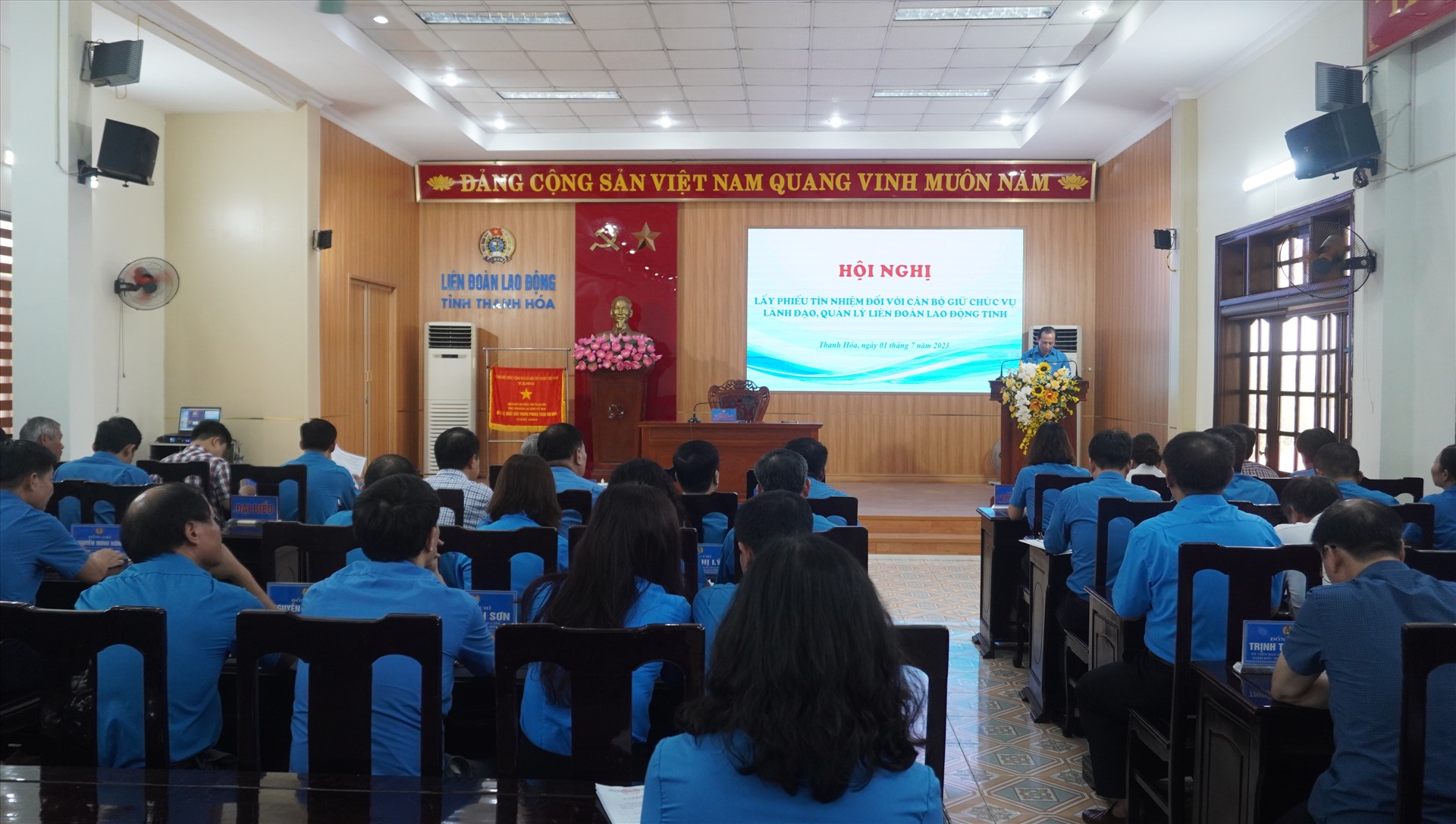LĐLĐ tỉnh Thanh Hóa tổ chức hội nghị 