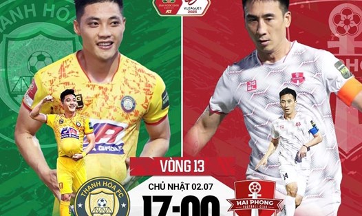 Câu lạc bộ Thanh Hoá chạm trán Hải Phòng tại vòng 13 V.League 2023. Ảnh: THFC