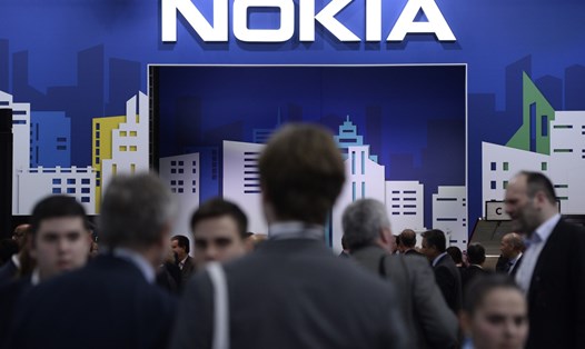 Với hàng ngàn bằng sáng chế về công nghệ 5G, Nokia là một trong những công ty hợp tác quan trọng của Apple. Ảnh: AFP