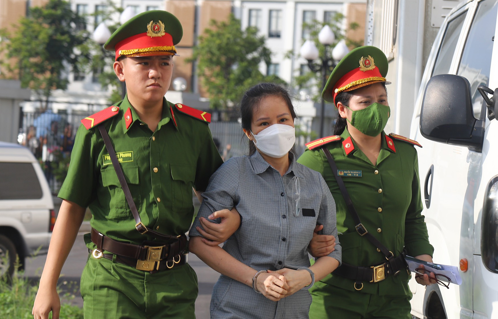 Cựu Cục trưởng Cục Lãnh sự, Bộ Ngoại giao - Nguyễn Thị Hương Lan được xác định không thừa nhận hành vi Nhận hối lộ như cáo buộc. Ảnh: Việt Dũng