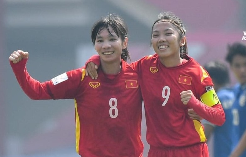 Cùng với Huỳnh Như, Tuyết Dung, tiền vệ Thuỳ Trang là một trong những trụ cột quan trọng của đội tuyển nữ Việt Nam trong nhiều năm qua. Ảnh: AFC