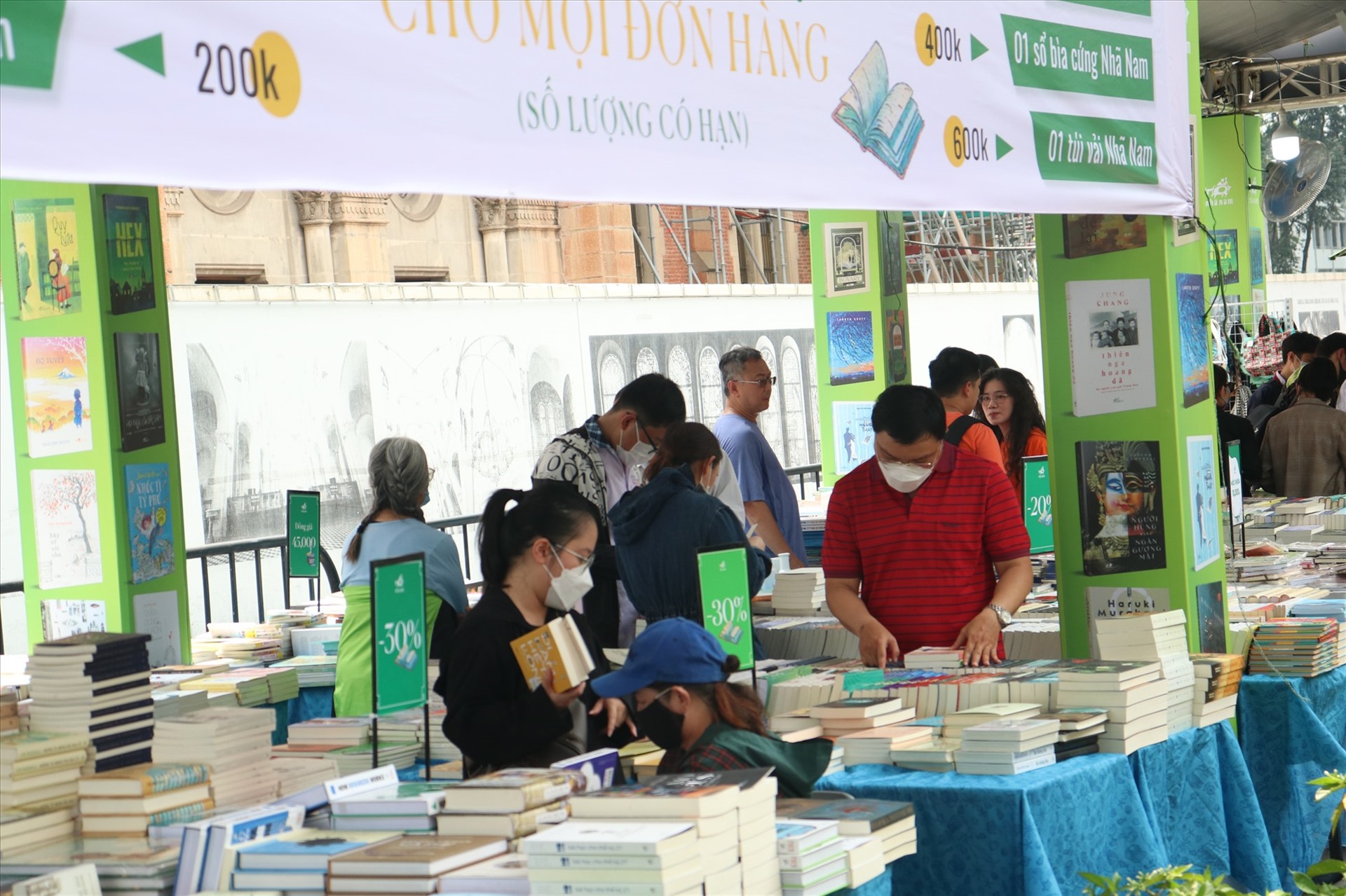 Ngày “Sách và Văn hóa đọc Việt Nam lần thứ hai” - năm 2023 tại TPHCM. Ảnh: Việt Phong