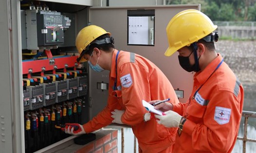 Bộ Công Thương công bố kết luận thanh tra về tình hình cung ứng điện vào ngày 12.7. Ảnh: Nguyễn Long