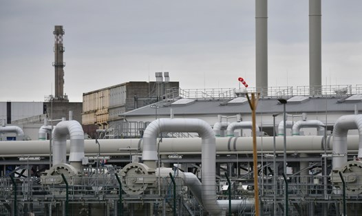 Đoạn đường ống dẫn khí Nord Stream 2 ở Lubmin, Đức. Ảnh: Xinhua