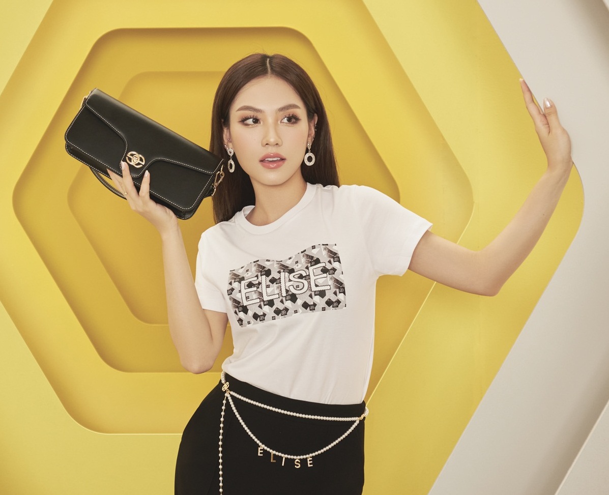 Hoa hậu Mai Phương khoe vẻ cá tính nhưng không kém phần thanh lịch. Ảnh: Nhân vật cung cấp