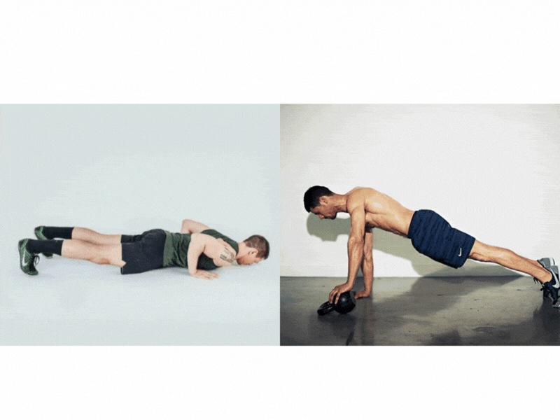 Chống đẩy sẽ đem lại nhiều lợi ích cho nam giới sau 30 tuổi. Đồ hoạ: Hạ Mây